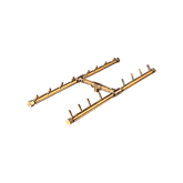 Photo of H-Style Crossfire Brass Burners - Marquis Gardens